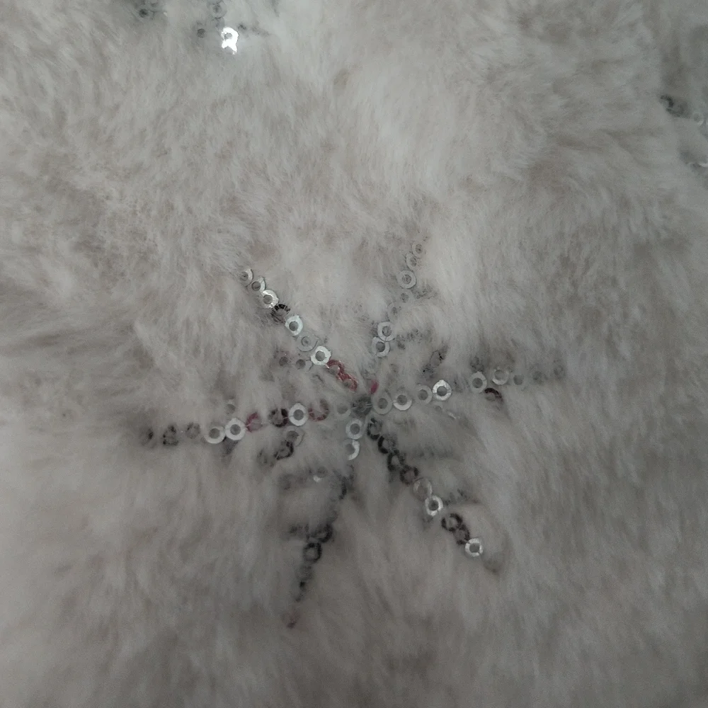 [5 x $20] New  Pair Holiday Silver White Stockings - Picture 5 of 5